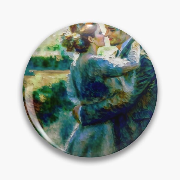 Item preview, Lovers in impressionism style designed and sold by giggles-omg.