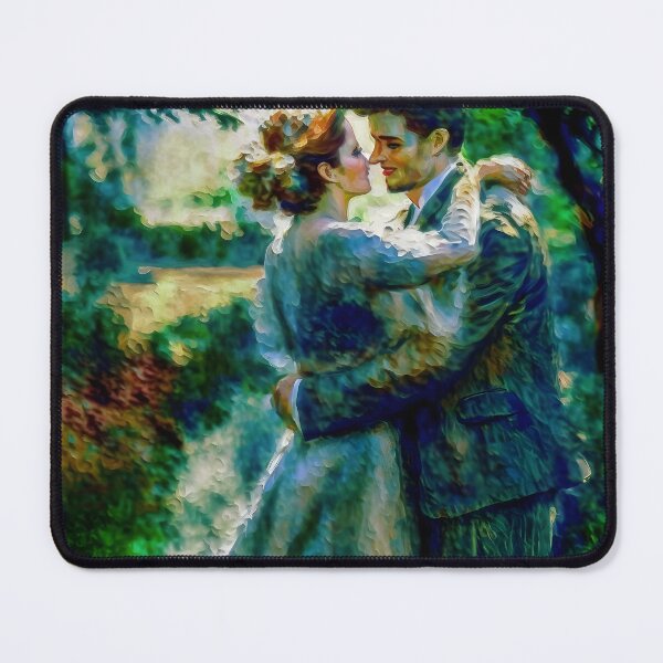 Item preview, Lovers in impressionism style designed and sold by giggles-omg.