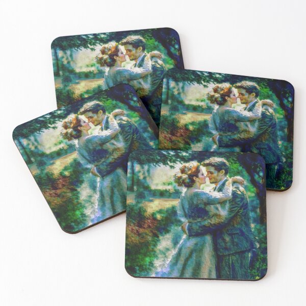 Item preview, Lovers in impressionism style designed and sold by giggles-omg.