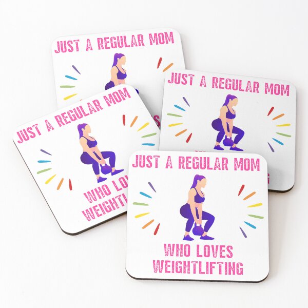 Item preview, A regular mom who loves weightlifting - Morning workout designed and sold by AdiRemba.