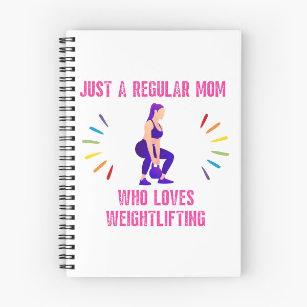 Item preview, A regular mom who loves weightlifting - Morning workout designed and sold by AdiRemba.