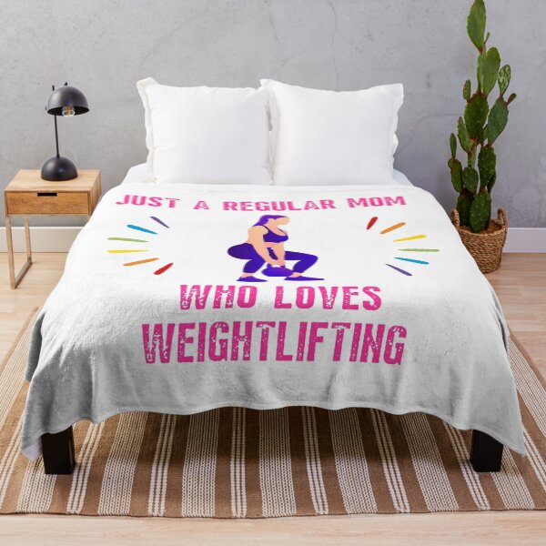 Item preview, A regular mom who loves weightlifting - Morning workout designed and sold by AdiRemba.