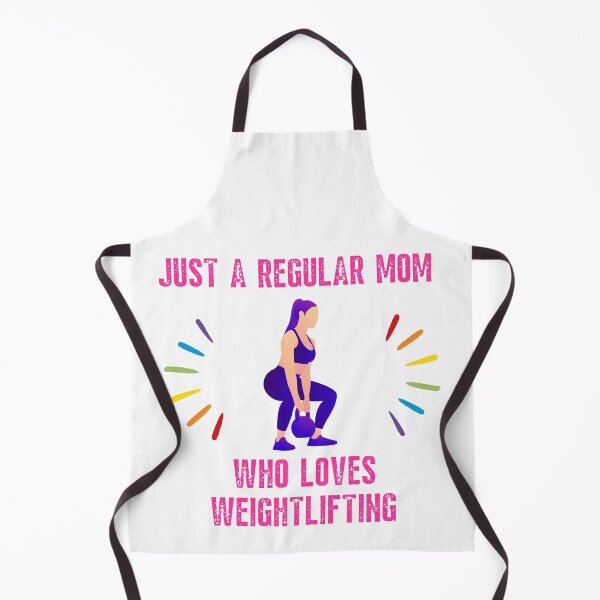 Item preview, A regular mom who loves weightlifting - Morning workout designed and sold by AdiRemba.