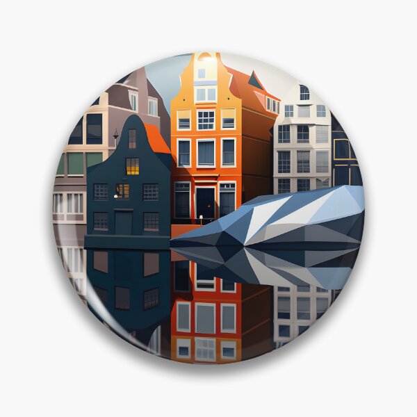 Item preview, Ámsterdam al estilo cubista designed and sold by giggles-omg.