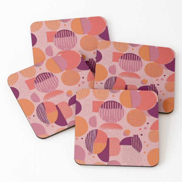 Item preview, Abstract Bright Minimal Circles and Lines designed and sold by Monochrome-Dog.