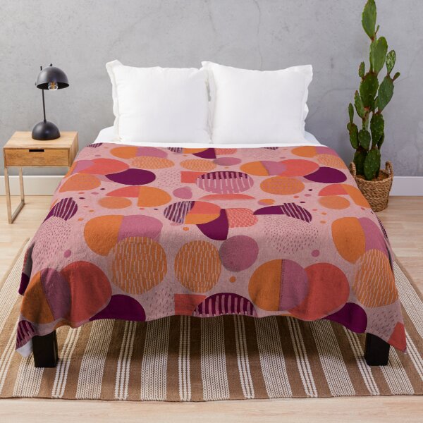 Item preview, Abstract Bright Minimal Circles and Lines designed and sold by Monochrome-Dog.