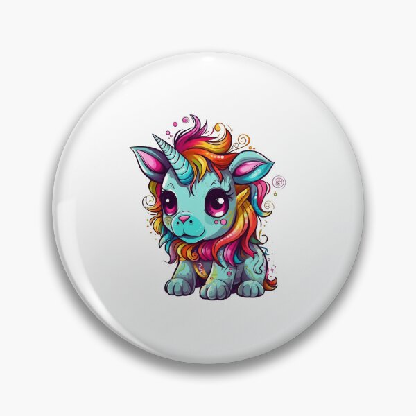 Item preview, ErSa Solutions - Magic Unicorn - Cute Unicorn Paint - Abstract Colors - Gift Idea designed and sold by ErSaSolutions.