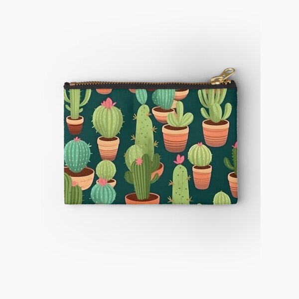 Item preview, Serenity in Spines: A Cactus Kaleidoscope designed and sold by SpicyGraphicArt.
