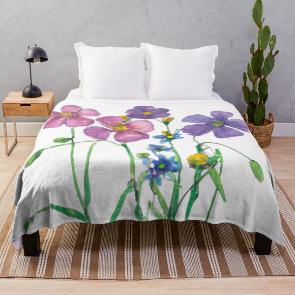Artikelvorschau, Wildblumen in Aquarell entworfen und verkauft von TheArtCave.