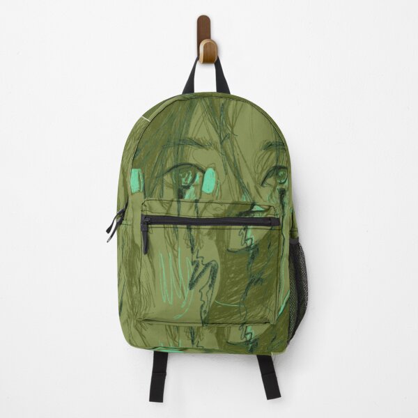 Item preview, Green dripping face illustration  designed and sold by jennagart.
