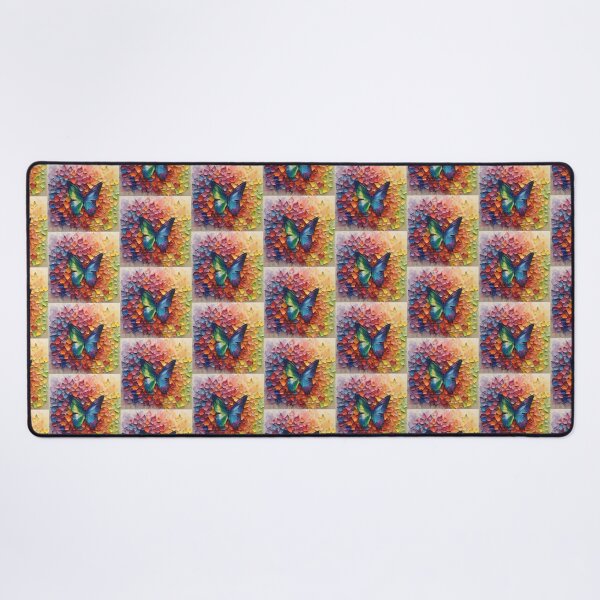Item preview, Rainbow butterflies with colorful rainbow boho colors designed and sold by Earth Nature Creations.
