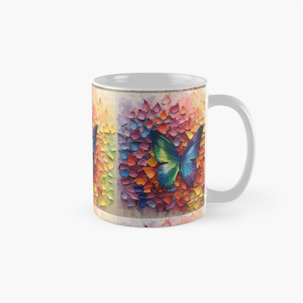 Item preview, Rainbow butterflies with colorful rainbow boho colors designed and sold by Earth Nature Creations.
