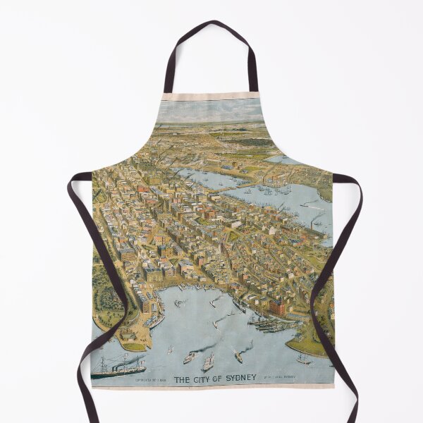 Item preview, Vintage Sydney Australia Map (1888) New South Wales Capital City Atlas designed and sold by BravuraMedia.