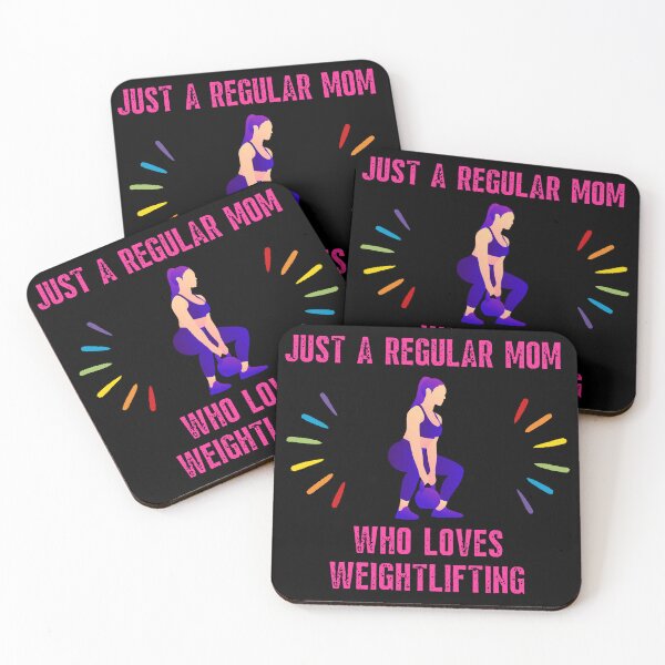 Item preview, A regular mom who loves weightlifting - Evening workout designed and sold by AdiRemba.