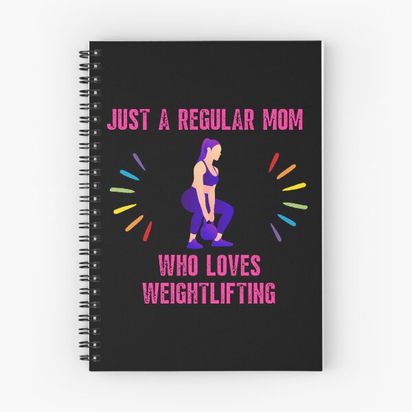 Item preview, A regular mom who loves weightlifting - Evening workout designed and sold by AdiRemba.