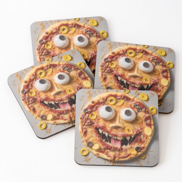 Item preview, Outrageously Delicious: Crazy Pizza Delight - Version 2 designed and sold by NaloAI.