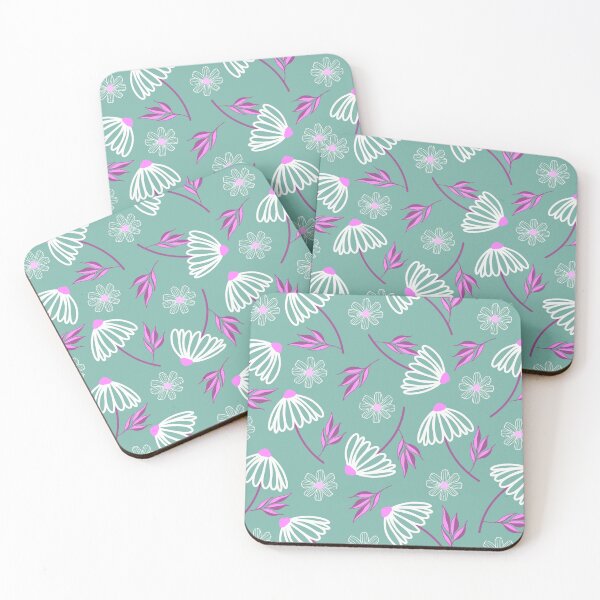 Item preview, Daisy Flower - MatteGreen designed and sold by JaselviiStudio.