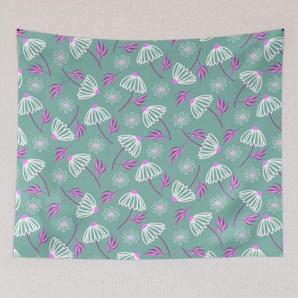 Item preview, Daisy Flower - MatteGreen designed and sold by JaselviiStudio.