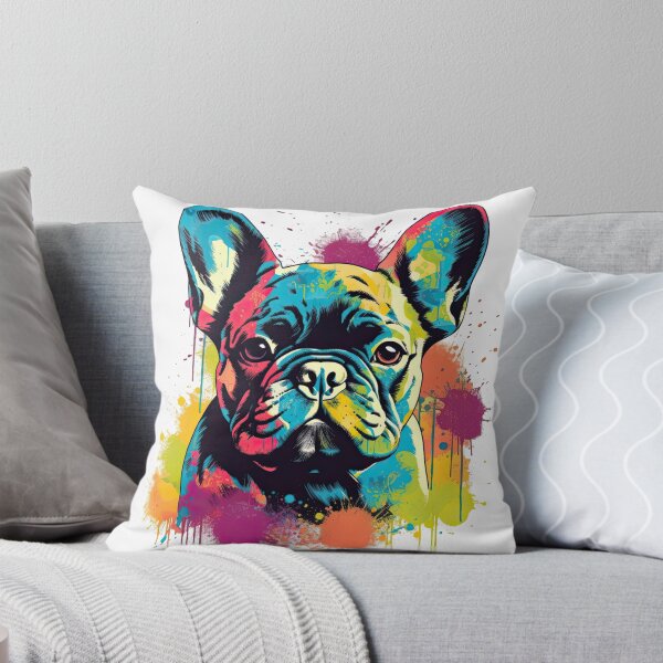 Item preview, French Bulldog Graphic artworks for Pet Owners and Dog Lovers - Perloved K-9 Canine designed and sold by DooodleGod.