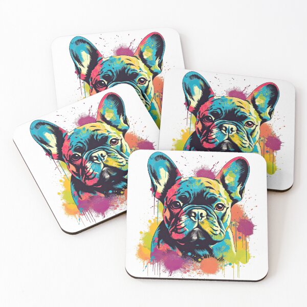 Item preview, French Bulldog Graphic artworks for Pet Owners and Dog Lovers - Perloved K-9 Canine designed and sold by DooodleGod.