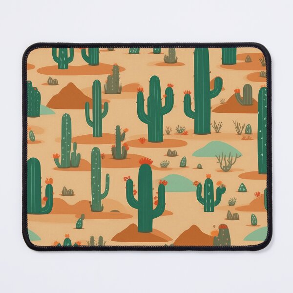 Item preview, Serenity in Spines: A Cactus Kaleidoscope designed and sold by SpicyGraphicArt.