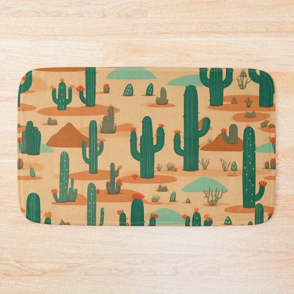 Item preview, Serenity in Spines: A Cactus Kaleidoscope designed and sold by SpicyGraphicArt.