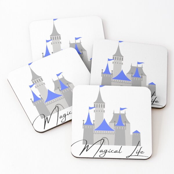 Item preview, Magical Life Castle 2 Parks Vacation Gray Blue designed and sold by Sunshine-Dreams.