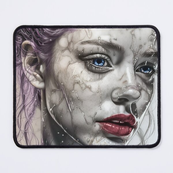 Item preview, portrait of beauty 5(no background)-fantasy-bold styles-dreamy mood-madness-abstract designed and sold by Hermossa-Art.