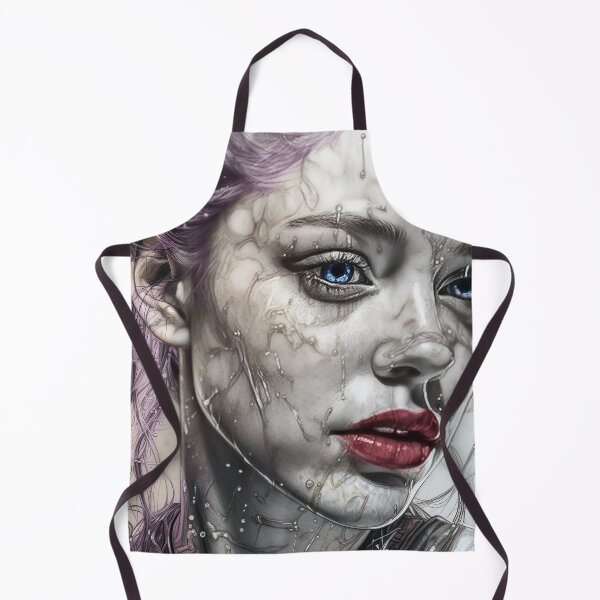 Item preview, portrait of beauty 5(no background)-fantasy-bold styles-dreamy mood-madness-abstract designed and sold by Hermossa-Art.