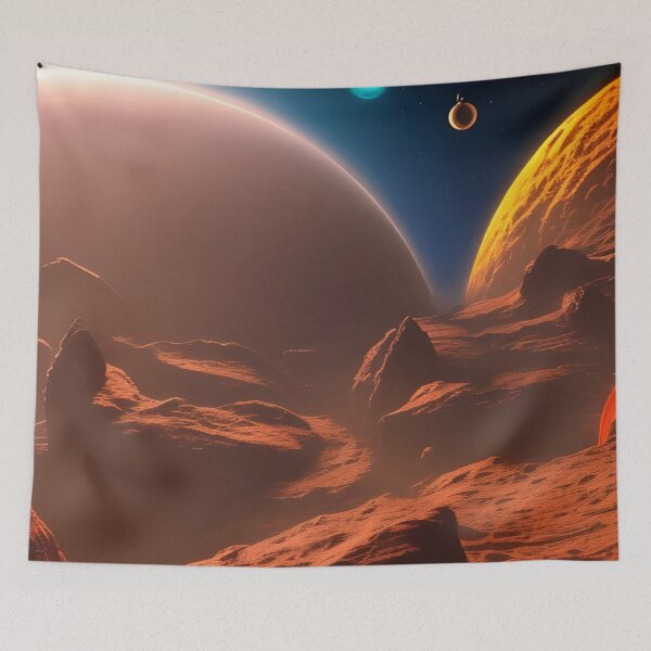 Item preview, Ring Of The Planets designed and sold by Ink Art Design.