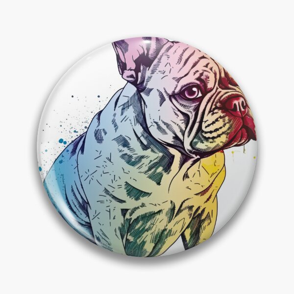 Item preview, Pawartwork: French Bulldog Graphic for Canine Lovers - Wrinkled Face & Floppy Ears as Comfort Fit Harnesses & Leashes. designed and sold by DooodleGod.
