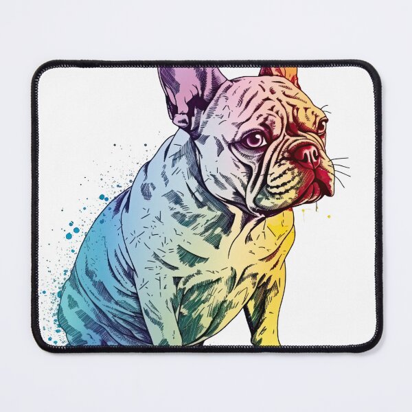 Item preview, Pawartwork: French Bulldog Graphic for Canine Lovers - Wrinkled Face & Floppy Ears as Comfort Fit Harnesses & Leashes. designed and sold by DooodleGod.