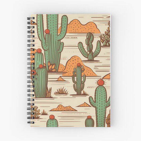 Item preview, Serenity in Spines: A Cactus Kaleidoscope designed and sold by SpicyGraphicArt.