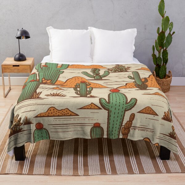 Item preview, Serenity in Spines: A Cactus Kaleidoscope designed and sold by SpicyGraphicArt.