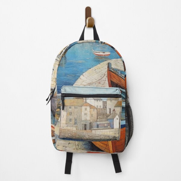 Item preview, Rowing Boats at Mousehole Harbour, Cornwall designed and sold by EpicFoxArt.