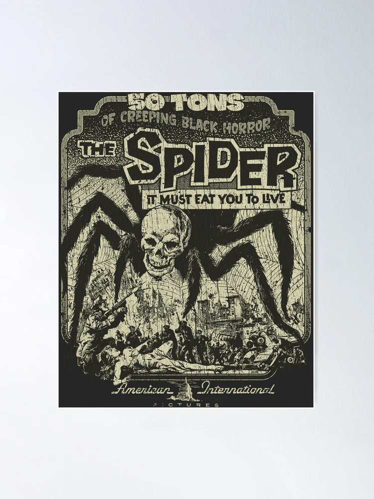 The Spider 1958 Poster for Sale by AstroZombie6669