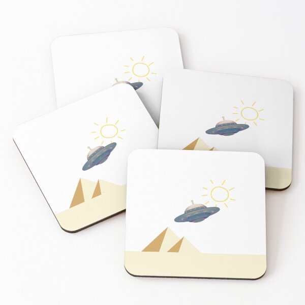 Item preview, Aliens built the pyramids designed and sold by MaieBearArt.