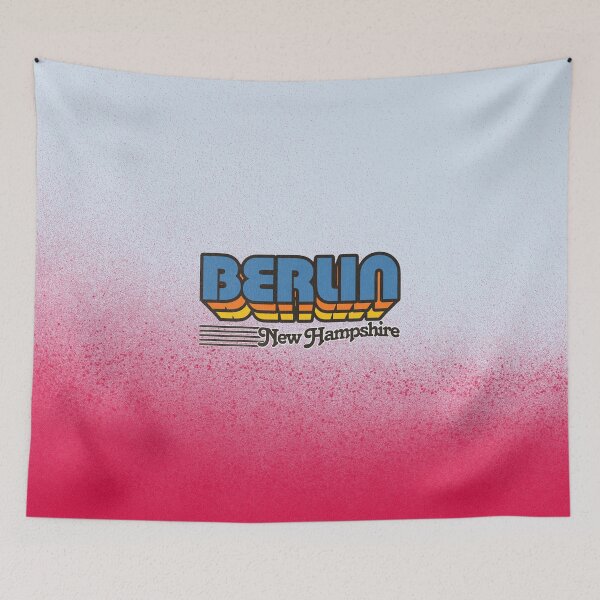 Item preview, Berlin, New Hampshire | Retro Stripes designed and sold by retroready.