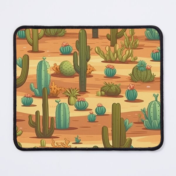 Item preview, Serenity in Spines: A Cactus Kaleidoscope designed and sold by SpicyGraphicArt.