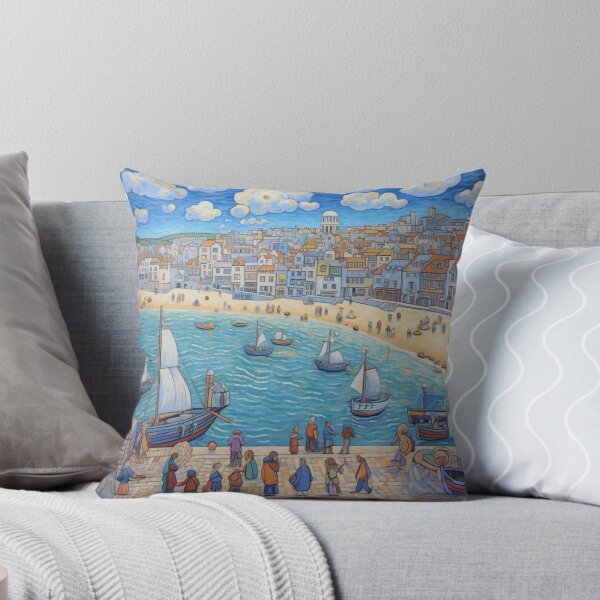 Item preview, Summer Day at St Ives, Cornwall designed and sold by EpicFoxArt.
