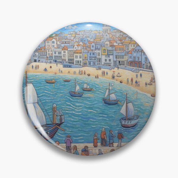 Item preview, Summer Day at St Ives, Cornwall designed and sold by EpicFoxArt.