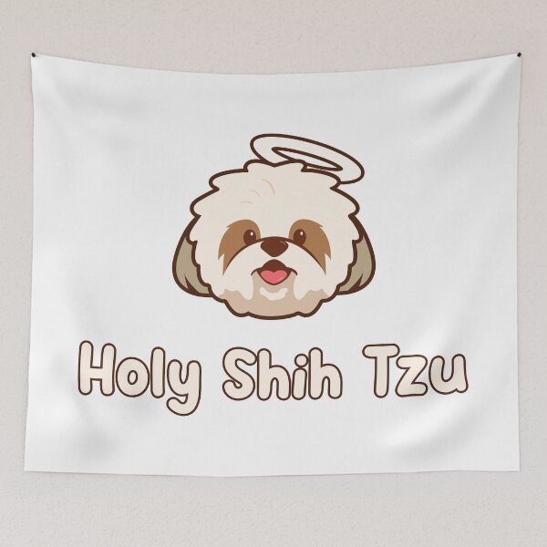 Item preview, Holy Shih Tzu designed and sold by inksycutsy.
