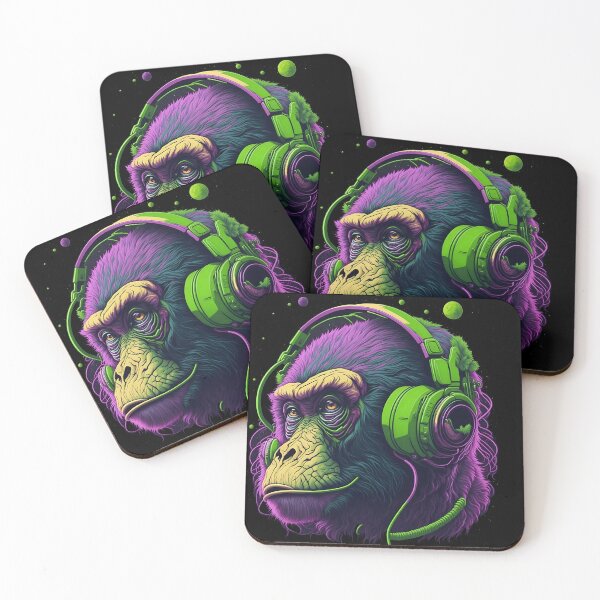 Item preview, Space Monkey designed and sold by ZenStickConcept.
