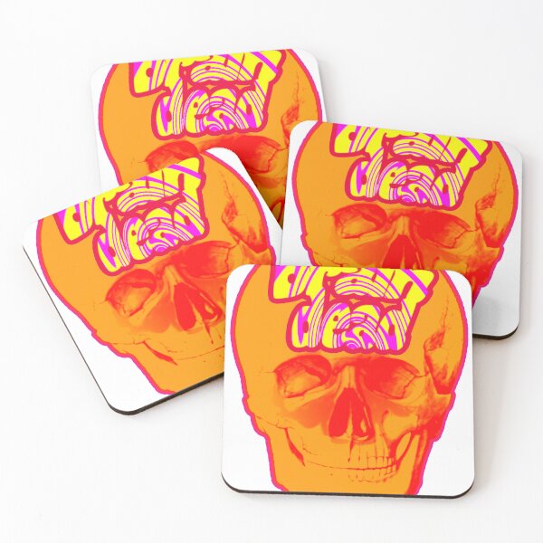 Item preview, Retro skull brain dead designed and sold by Punkpaws.