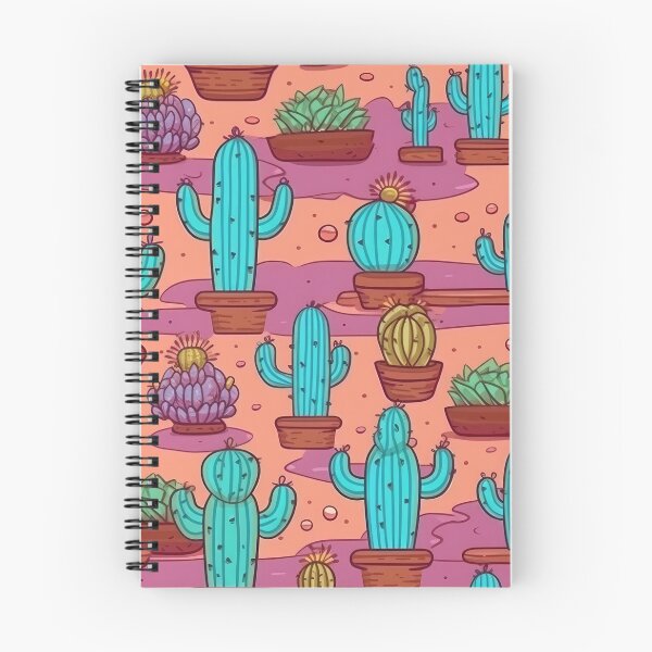 Item preview, Serenity in Spines: A Cactus Kaleidoscope designed and sold by SpicyGraphicArt.