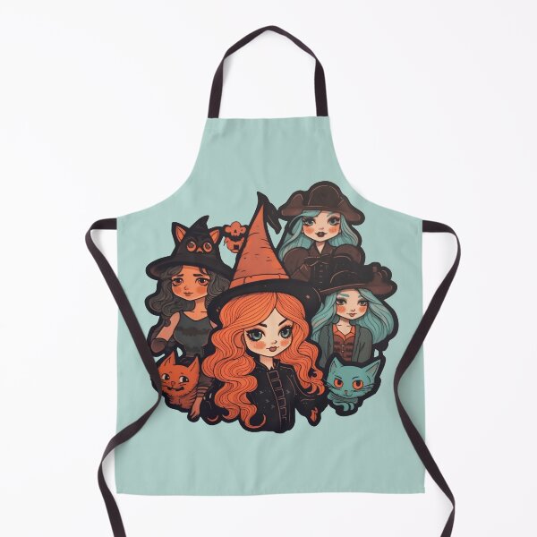 Item preview, witches, Happy Halloween designed and sold by PRYMULLART.