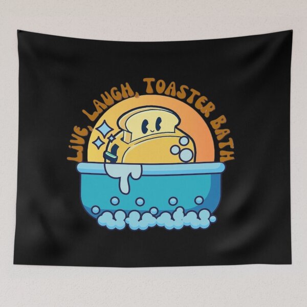 Item preview, Live, Laugh, Toaster Bath designed and sold by TGAL2.