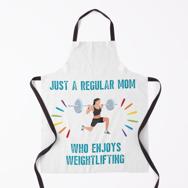 Item preview, Just a regular mom who enjoys weightlifting - Morning workout designed and sold by AdiRemba.
