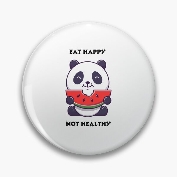 Item preview, Eat happy not healthy designed and sold by yanginter1908.