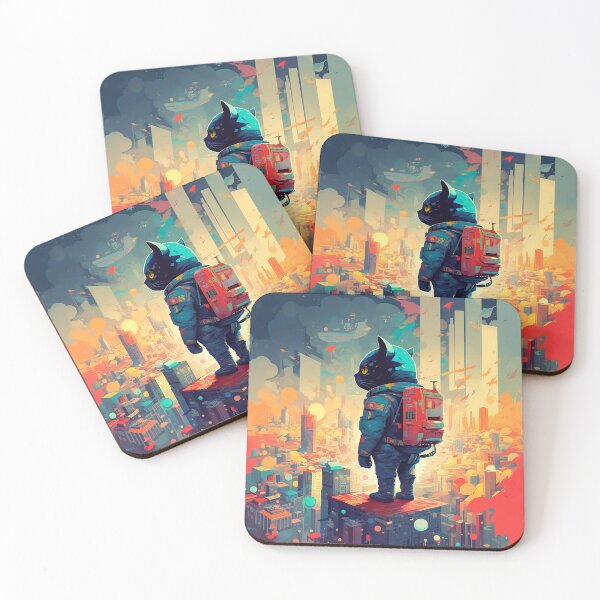 Item preview, AstroCats: Futuristic Heroes of the Cosmos designed and sold by Casanova Originals.